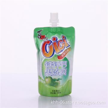Custom BPA free Liquid Spout pouch doypack bag